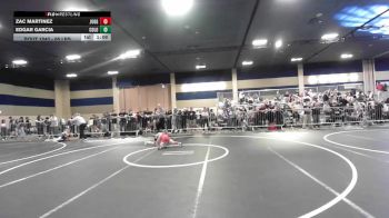 65 lbs Semifinal - Zac Martinez, Juggernaut WC vs Edgar Garcia, Colorado Outlaws