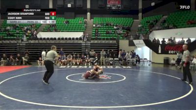 192 lbs Finals (2 Team) - Cody Kirk, Pike Road School vs Jackson Stanford, Gardendale Hs