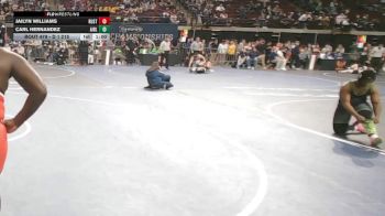 D 1 215 lbs Cons. Round 2 - Carl Hernandez, Airline vs Jailyn Williams, Ruston