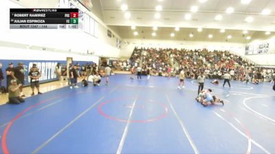 144 lbs Champ. Round 2 - Robert Ramirez, Pacifica High School vs Julian Espinoza, Fourth Chamber