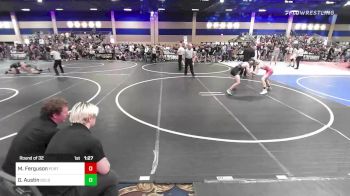 123 lbs Round Of 32 - Mason Ferguson, Portage Wrestlin Club vs Gavin Austin, Gold Rush Wr Ac