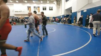 285 lbs Cons. Round 2 - Michael Mauro, John Jay Sr -East Fishkill HS vs Yousef Khalfaoui, Whitehall