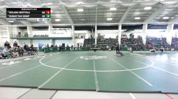 131 lbs Semifinal - Sumayyah Kemp, John Carroll vs Solana Mottola, Frostburg State