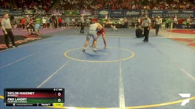 D 2 190 lbs Semifinal - Taylor Mahoney, Riverdale vs Pike Landry, Teurlings Catholic