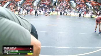 130 lbs Champ. Round 1 - Kingston Chavez, Midwest RTC vs Israel Canales, Attrition Wrestling