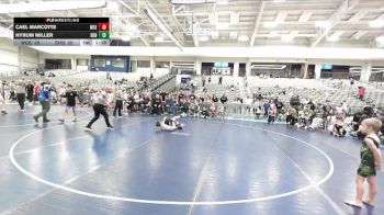 84 lbs Finals (8 Team) - Hyrum Miller, Shootbox vs Cael Marcotte, West Coast Elite