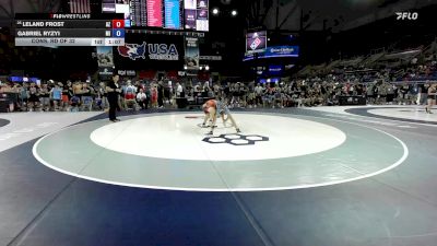 100 lbs Cons. Rd Of 32 - Leland Frost, AZ vs Gabriel Ryzyi, MI