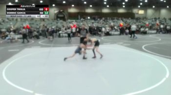 77 lbs Consi Of 8 #1 - Ethan Wintle, Battle Mountain WC vs Carter Worden, Gold Rush Wrestling