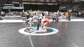 5A 175 lbs Semifinal - Mateo Montoya, Las Cruces vs Nathaniel Roybal, Cleveland