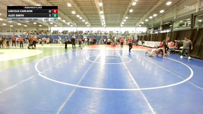 195 lbs 3rd Place - Lincoln Carlson, CT vs Alex Smith, FL