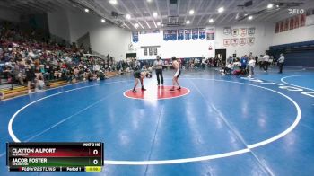 138 lbs Cons. Round 2 - Jacob Foster, Spearfish vs Clayton Ailport, Glenrock