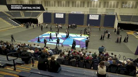 Warren Central HS (IN) "Indianapolis IN" at 2026 WGI Perc/Winds Dayton Regional+