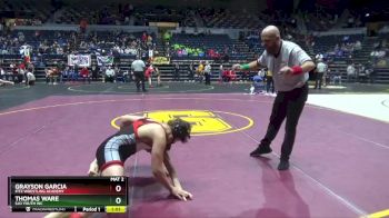 135 lbs Cons. Round 3 - Thomas Ware, SJO Youth WC vs Grayson Garcia, Fitz Wrestling Academy