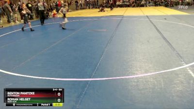 64 lbs Cons. Round 1 - Roman Helget, New Ulm vs Benton Panitzke, Hutchinson