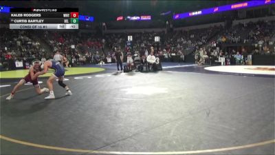138 lbs Consi Of 16 #1 - Kaleb Rodgers, Whitney (SJ) vs Curtis Bartley, Del Norte (NC)
