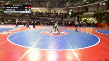 150-1A Quarterfinal - Winston Wu, Wesleyan vs Tyson Brantley, Toombs County