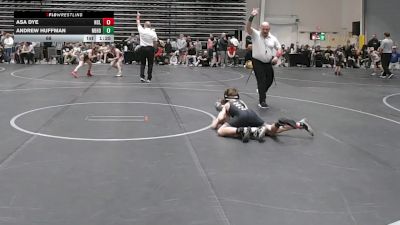 68 lbs Round 3 (8 Team) - Andrew Huffman, Neighborhood Wrestling vs Asa Dye, NC Legend