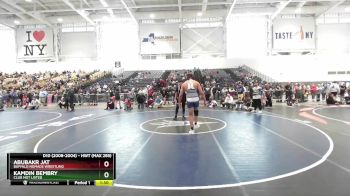 Champ. Round 1 - Abubakr Jat, Buffalo Nomads Wrestling vs Kamdin Bembry, Club Not Listed