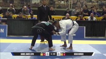 Diego Borges vs Daniel James Leith 2025 Pan Jiu Jitsu IBJJF Championship