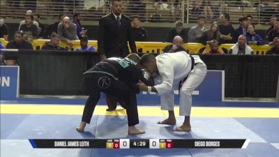Diego Borges vs Daniel James Leith 2025 Pan Jiu Jitsu IBJJF Championship