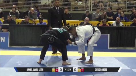 Diego Borges vs Daniel James Leith 2025 Pan Jiu Jitsu IBJJF Championship
