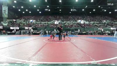 70 lbs Cons. Semi - Ophellia Lave, DarkHorse Wrestling Club vs Teagan Ehrich, Gladiator Wrestling Academy