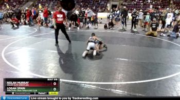 53 lbs Quarterfinal - Nolan Murray, Valley Elite Wrestling vs Logan Spain, Wrecking Crew Wrestling Club