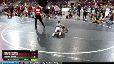 53 lbs Quarterfinal - Nolan Murray, Valley Elite Wrestling vs Logan Spain, Wrecking Crew Wrestling Club