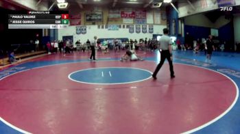 120 lbs 1st Place Match - Paulo Valdez, Hesperia vs Jesse Quiros, Eleanor Roosevelt
