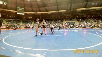 84 lbs Round Of 64 - Brayden Johnson, Pikes Peak Warriors vs Sawyer Freisberg, Caney Valley Wrestling