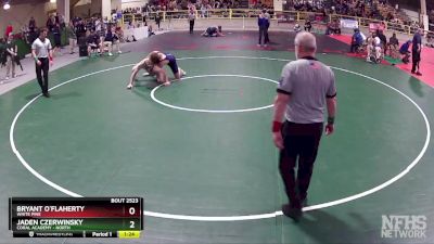 190 lbs Semifinal - Jaden Czerwinsky, Coral Academy - North vs Bryant O`Flaherty, White Pine