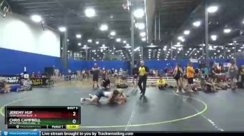 117 lbs Round 2 (6 Team) - Jeremy Huf, Team Gotcha Blue vs Chris Campbell, Attrition Wrestling