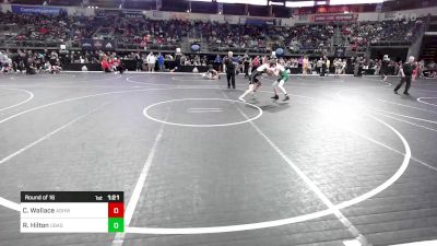 125 lbs Round Of 16 - Cale Wallace, Ashwaubenon WC vs Rylan Hilton, Ubasa Wrestling Academy