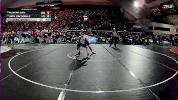 6A 138 lbs Cons. Round 1 - Josh Macdonald, Lake City vs Mason Lewis, Caldwell