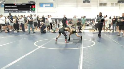 80 lbs Consi Of 8 #2 - George Kash, OH vs Aiden Rosario, WV