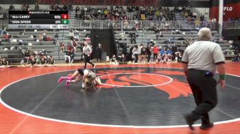 100 lbs Semifinal - Elli Casey, Western Dubuque vs Erin Speer, Southeast Polk