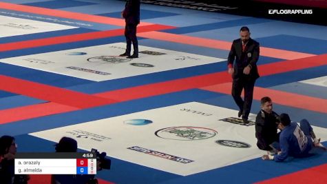Aibar Orazaly vs Gabriel Almeida Abu Dhabi World Professional Jiu-Jitsu Championship