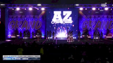 Arizona All Stars - Venom [2025 L3 Junior - Flex - D2 - Small Day 1] 2025 The American Grand Grand Nationals