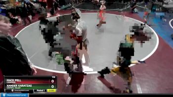 113 lbs Champ. Round 1 - Xander Karatzas, Central Valley vs Mack Pell, Cashmere