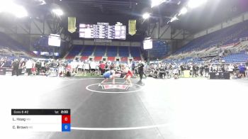 170 lbs Cons 8 #2 - Luke Hoag, Minnesota vs Carter Brown, Missouri