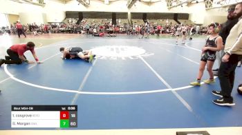 61 lbs Quarterfinal - Edward Glinsky, Revolution NY vs Liam Reeves, ICWL Bruisers White