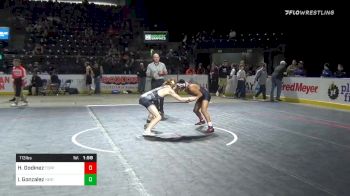 113 lbs Prelims - Horacio Godinez, Toppenish vs Israel Gonzalez, Heritage