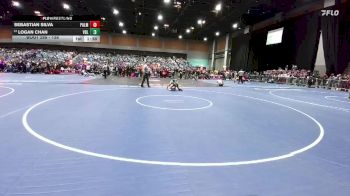 138 lbs Champ. Round 1 - Sebastian Silva, Palma vs Logan Chan, Vista Del Lago