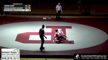 144 lbs Mason Hawk, Phillipsburg vs Michael DiCindio-LoCashio, Watchung Hills Regional