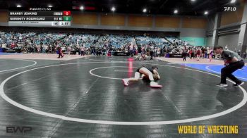 135 lbs 5th Place - Brandy Jenkins, Overtime Wrestling Club vs Serenity Rodriguez, 951 Wrestling Club