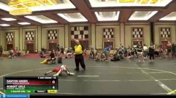 53 lbs Cons. Round 3 - Robert Udle, Dynamic Wrestling vs Sawyer Green, Fitch Trained Wrestling