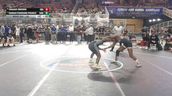 145 lbs Cons. Semi - SARIAH FORGIONE FRANCO, Cypress Creek H S vs Ceajah Brown, Freedom