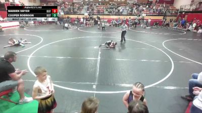 53 lbs Cons. Rd Of 16 - Madden Smyer, Declo Stingers vs Cooper Robinson, Declo Stingers