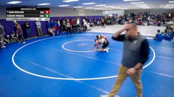157 lbs Cons. Round 5 - Sam Mullen, Lake Catholic vs Canon Prince, Green Hills