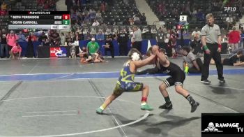 80 lbs Cons. Round 2 - Jameson Law, Slyfox vs Brigham Miller, Rams